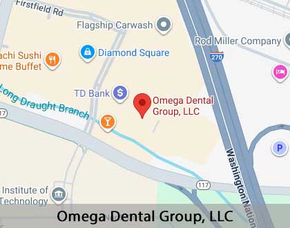 Map image for Laser Dentistry in Gaithersburg, MD